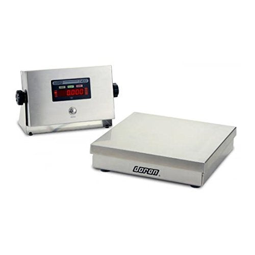 DORAN 7000XL Stainless Steel Bench/Floor Scale 100 lb x 0.02 lb