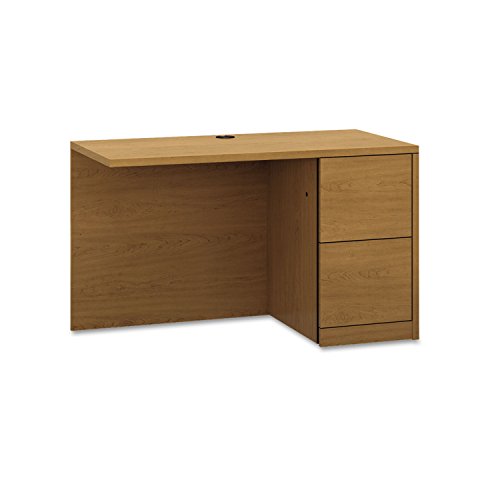 HON 105905RCC 10500 Series L Workstation Return, Full-Height Right Pedestal, 48w x 24d, Harvest