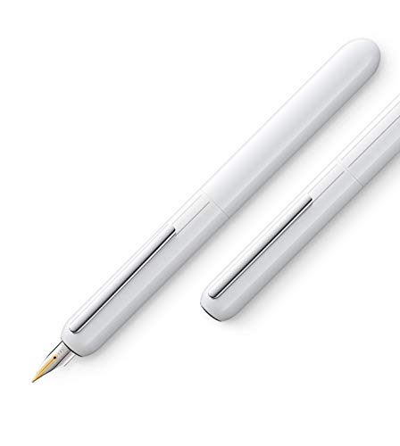 LAMY dialog 3 Extra Fine Nib Fountain Pen with Converter Z27 Piano White