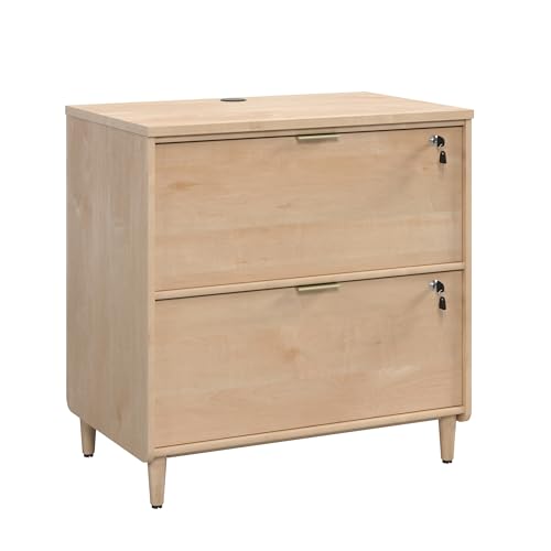 Sauder Clifford Place 2-Drawer Lateral File Cabinet, Natural Maple Finish