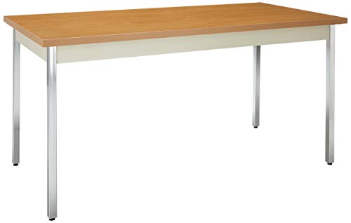 HON Utility Table, 60x30x29-Inch, Harvest/Putty