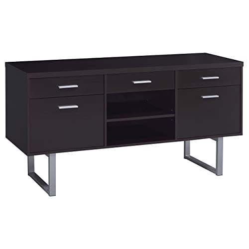 Coaster Home Furnishings Lawtey 5-Drawer Credenza Cappuccino