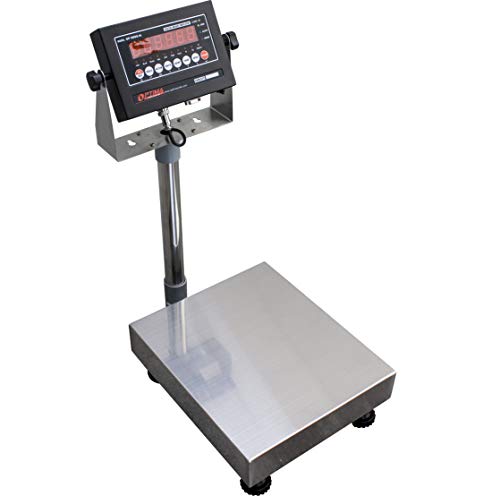 SellEton.com NTEP Legal for Trade Bench Scale | Stainless Steel Bench Top | 100 lb Capacity | Free Software