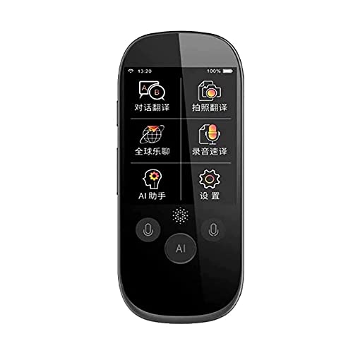 UsmAsk Language Translator Device, 2.4 Inch Touch Screen, 75 Languages, Instant Translation