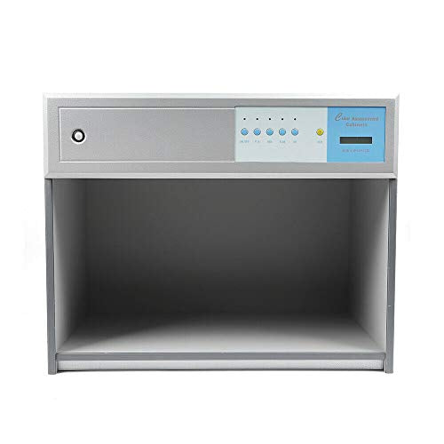 TBVECHI Color Assessment Cabinet - Lab Color Matching Light Box - Light Booth 110V