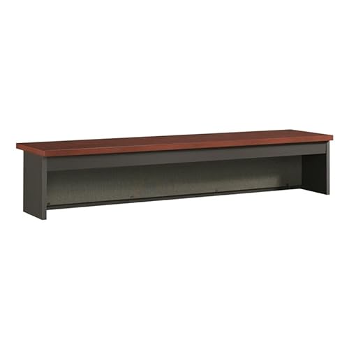 Pemberly Row Classic Cherry Finish Reception Hutch