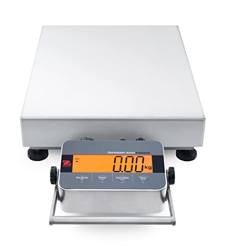 Ohaus Defender™ 3000 Hybrid Bench Scale D33XW75B1L5 - 150lb x 0.05lb (0.02lb), NTEP 30685214