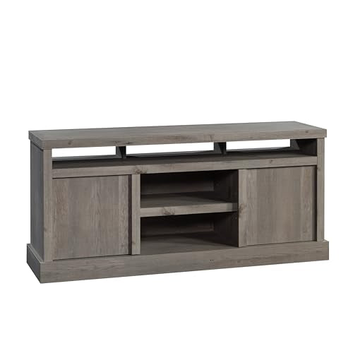 Sauder Cannery Bridge Credenza, Mystic Oak Finish, L: 59.76" x W: 16.54" x H: 26.89
