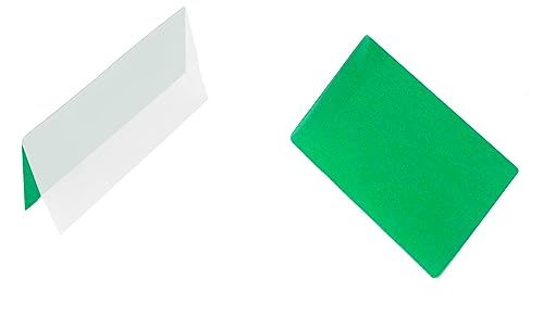 LAM-IT-ALL Military Card Laminating Pouches, 10 mil, Pack of 2500, Green/Clear