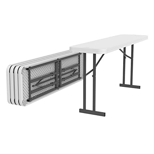 Lifetime Folding Conference Table (5 Pack), 6ft, White by Lifetime Products