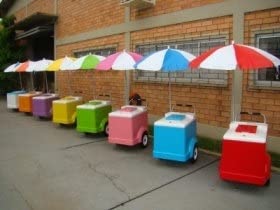 Generic Ice Cream Push Cart