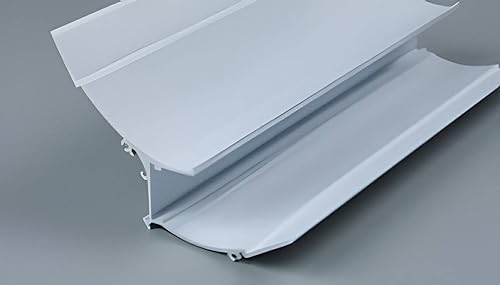 HISANDUK 16-Pack 52.5ft Plaster-in LED Aluminum Channel Kit