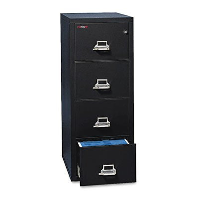 Miller Supply, Inc. FIR42131CBL Four-Drawer Vertical File