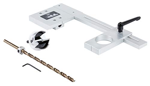 True Position Tools TP-PLJ218 Puck Light Jig Kit with 2-1/8" Forstner Bit - LED Puck Lights - Made in USA