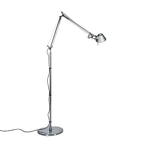 Artemide Tolomeo Classic 100W E26 Aluminum Floor Lamp with Floor Support