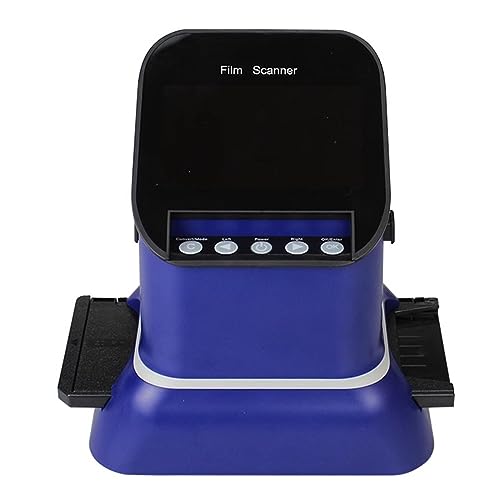 JYSWDZ Digital Film and Slide Scanner with 4.3" Display, Converts 35mm Film & Slide to Digital JPEG