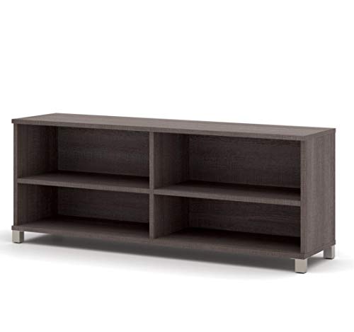 Bestar Pro-Linea Credenza, 72W, Bark Grey