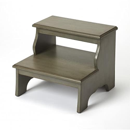 Butler Specialty Company Melrose Wood Step Stool - Gray