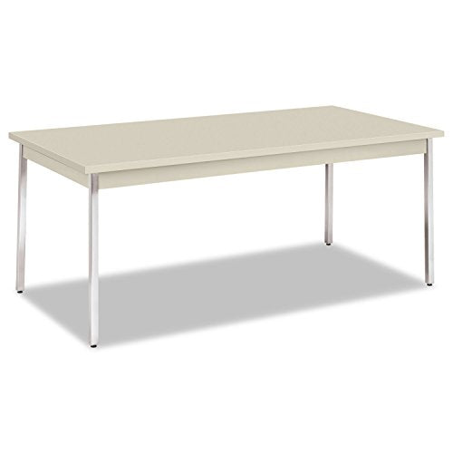 HON Rectangular Utility Table, 72w x 36d x 29h, Light Gray