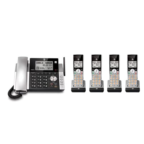 AT&T CL84215 Plus DECT 6.0 Corded/Cordless Phone with Caller ID & Full Duplex Speakerphone