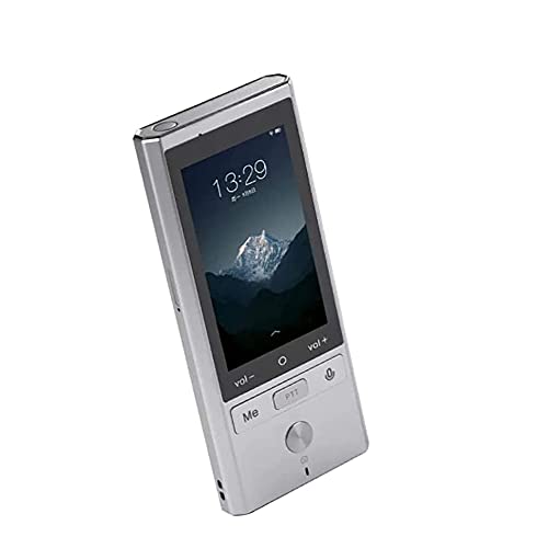 inBEKEA Language Translator Device, Two-Way Interpreter 2.4" Touch Screen, WiFi/Hotspot, 75 Languages - Silver