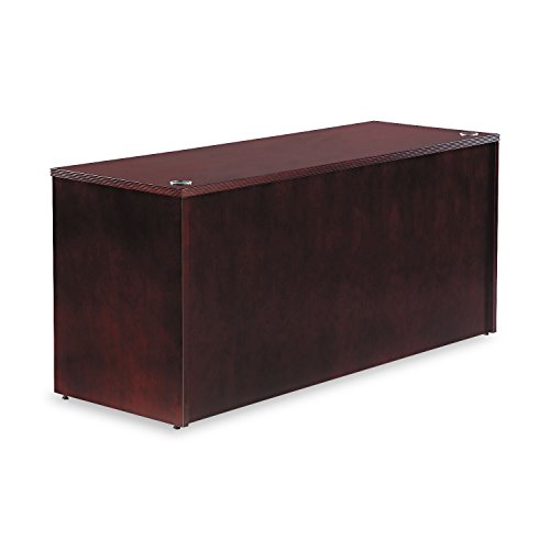 Alera Verona Series 66" Credenza Shell - Mahogany Finish