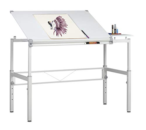 SD Studio Designs Graphix II Workstation - White/Gray 10211