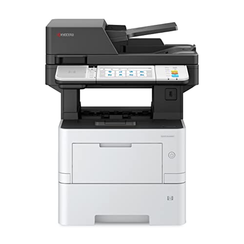 KYOCERA ECOSYS MA4500ifx Monochrome Laser Printer, 47 ppm, 1200 dpi, Gigabit Ethernet, 7" Touchscreen, 512 MB
