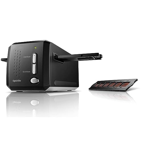 JYSWDZ Automatic Film & Slide Scanner, 35mm Negative Film Stripe & Slide Batch Converter - Max 7200 Dpi