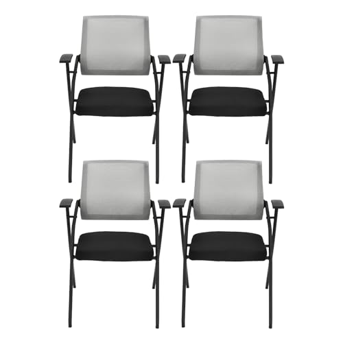 MEIWAIZX Reception Guest Chair Set of 4 - Grey