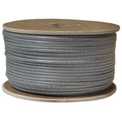 QUALCONNECT Silver Satin Bulk Phone Cord, 26/8 (26 AWG 8 Conductor), UL, CSA, 1000 ft Spool