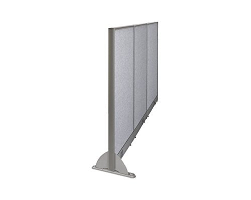 GOF Wall Mounted Office Partition, Large Fabric Room Divider Panel - 90" W x 48" H