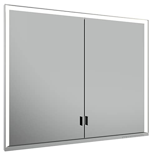Keuco Royal Lumos L 32" Recessed Mirror Cabinet - Full Length Doors - 14312172351 by Keuco