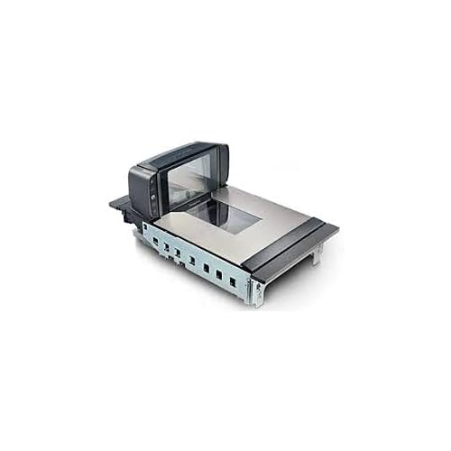 None Datalogic Magellan 9300I Scanner Scale, Metric, Long DL Clear Platter with Fixed Produce Rail, Flange Mount