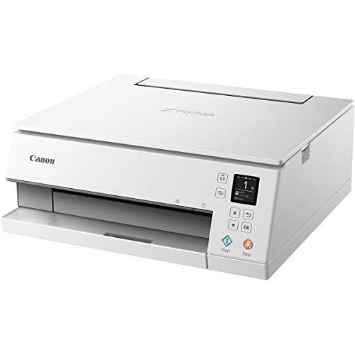 Canon TS6320 All-in-One Wireless Color Printer - White