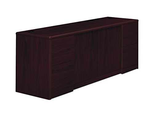 HON 10700 Series Mahogany Credenza with Doors, 72w x 24d x 29 1/2h