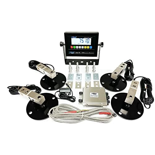 Liberty Scales SL-720-414B NTEP Floor Scale Kit with Shear Beam Load Cells (2k lb x 4)