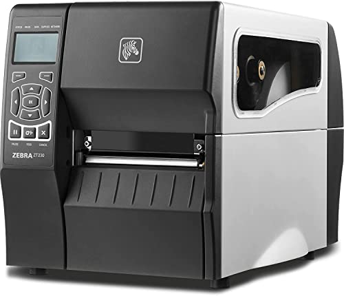 ZEBRA ZT230 Industrial Label Printer - 300 dpi, Ethernet, Serial, USB - 4" Print Width, 6 IPS