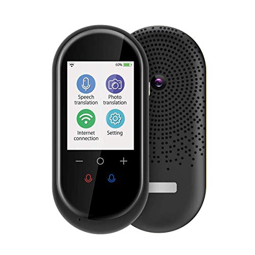 AkosOL Smart Language Translator Device with Voice 2.4 Inch Touch Screen - 106 Languages - WiFi - White