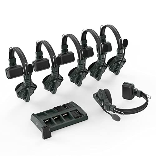 HollyView Hollyland Solidcom C1 6-Person Wireless Headset Intercom System