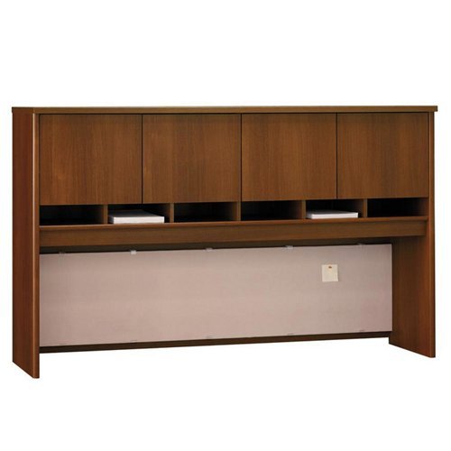 Bush Business Furniture Series C Collection 72W 4 Door Hutch in Mahogany