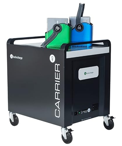 LocknCharge Carrier 40 Cart with USB-C Cables