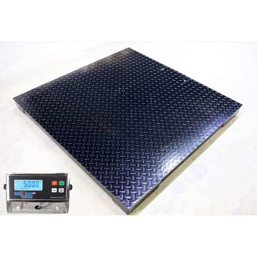 Liberty Scales, Inc. Heavy Duty Industrial Floor Scale 36" x 36" with Pallet Scales | 5000 lbs Capacity