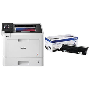 Brother Business Color Laser Printer, HL-L8360CDW, with Standard Yield Black Toner Bundle