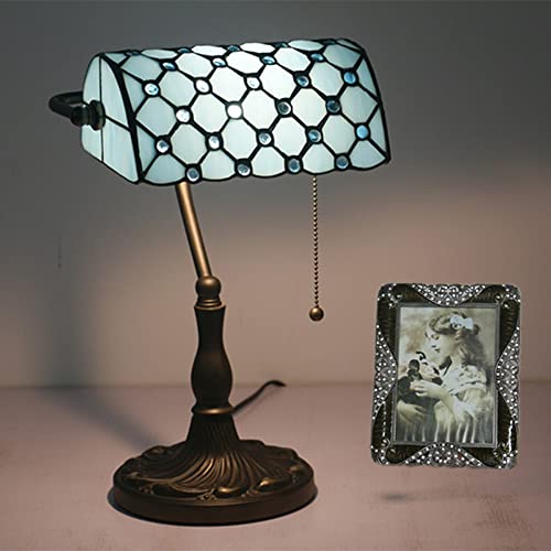 MUTTER Retro Bank Desk Lamp - Old Shanghai Style - Button Switch