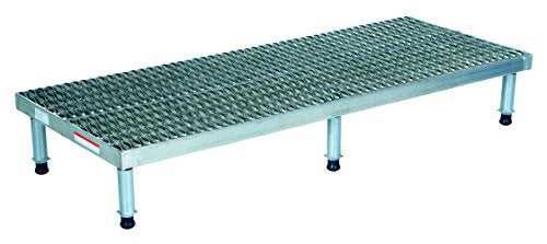 Vestil Stainless Steel Adjustable Work-Mate Stand 72"x23-1/2"x10-1/2" 500 lb. Capacity Silver