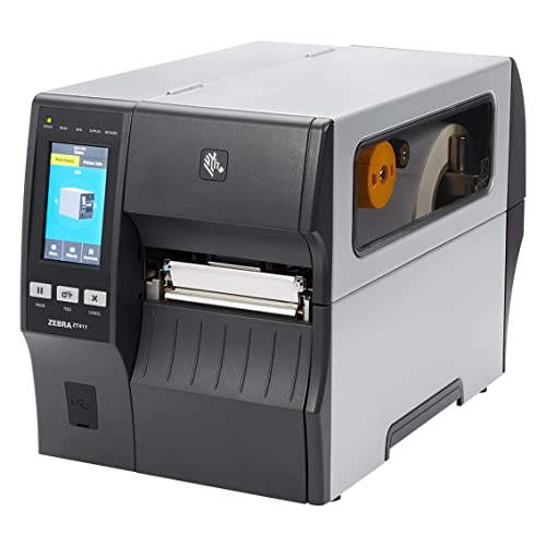 ZEBRA ZT411 Industrial Label Printer - Ethernet, Bluetooth, Serial, USB - 203 DPI, 14 IPS, 4.09" Print Width