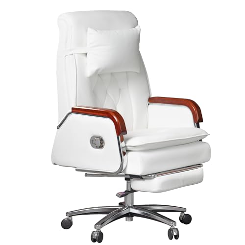 Kinnls Cameron Massage Office Chair with Footrest
