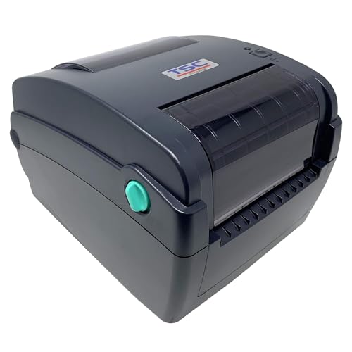 Generic Desktop Thermal Transfer Label Barcode Printer - 4.25", 203 dpi - Navy Blue