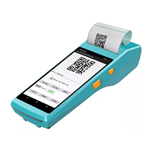 None 5.5 Inch Android POS Handheld Terminal PDA with Mobile Label Receipt Printer